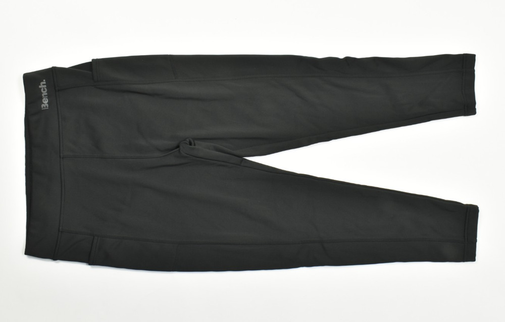 Bench Urbanwear Women's Fleece Lined Leggings Pants Black Extra Large XL Pockets